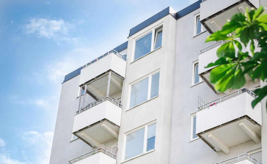 Exteriöra miljöer kring Huddinge centrum