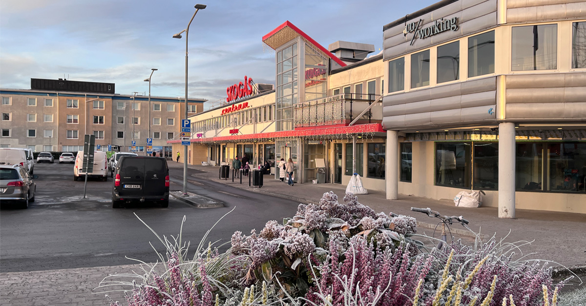 Kameraparkering i Skogås centrum från 3 mars