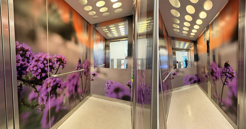 Hiss på Rådsvägen 2c