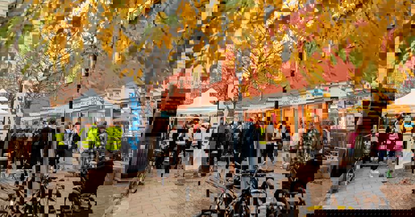 Evenemang och aktiviteter skapar trygghet i Huges områden.