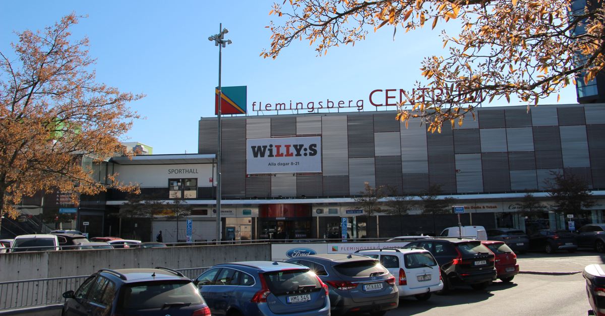 Kameraparkering i Flemingsberg centrum från 8 april