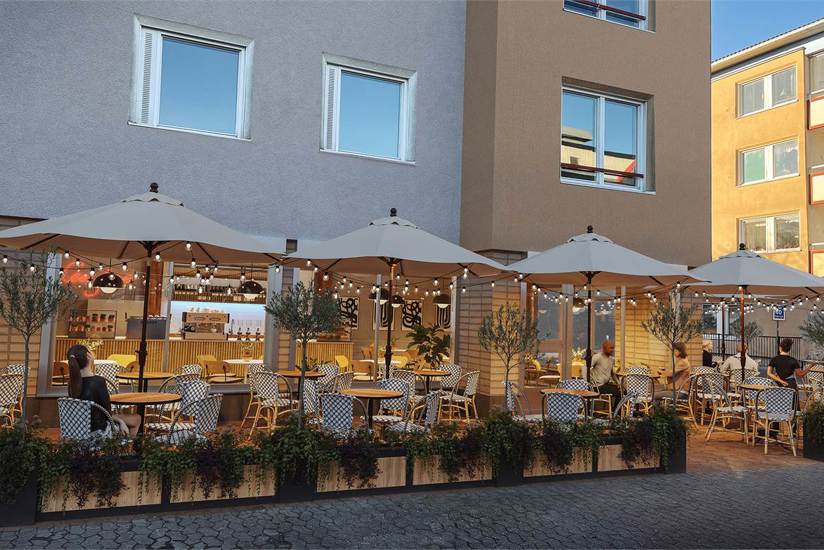 222 kvm Kullstigen/Skogås centrum