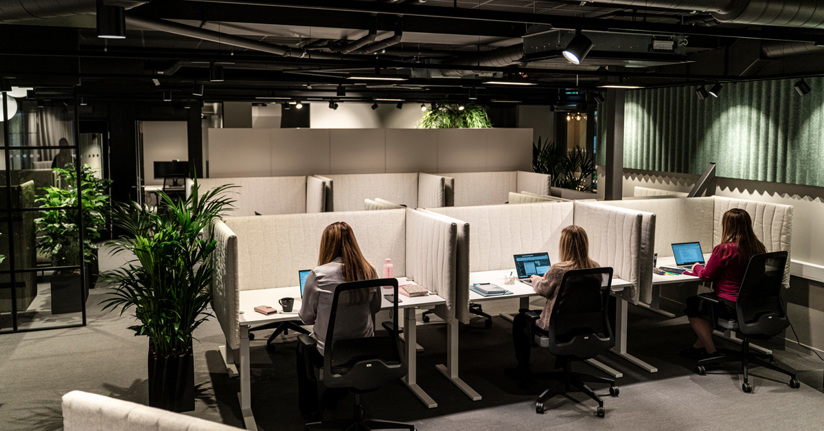 Flexplats coworking Skogås centrum