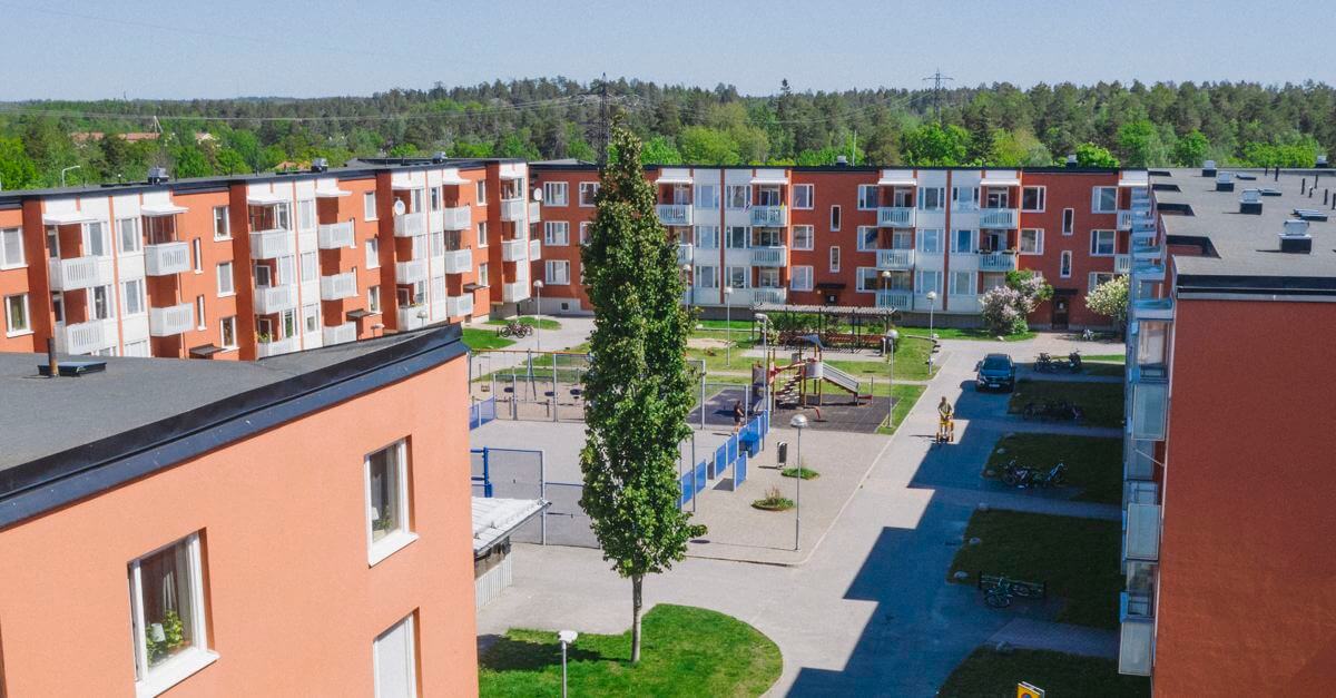 Lekplatsen på Fäbodvägen 2-26