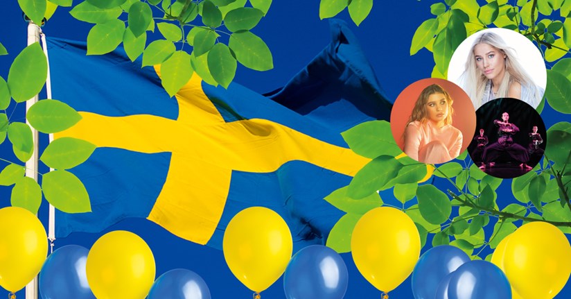 Fira Sveriges nationaldag i Huddinge Centrum