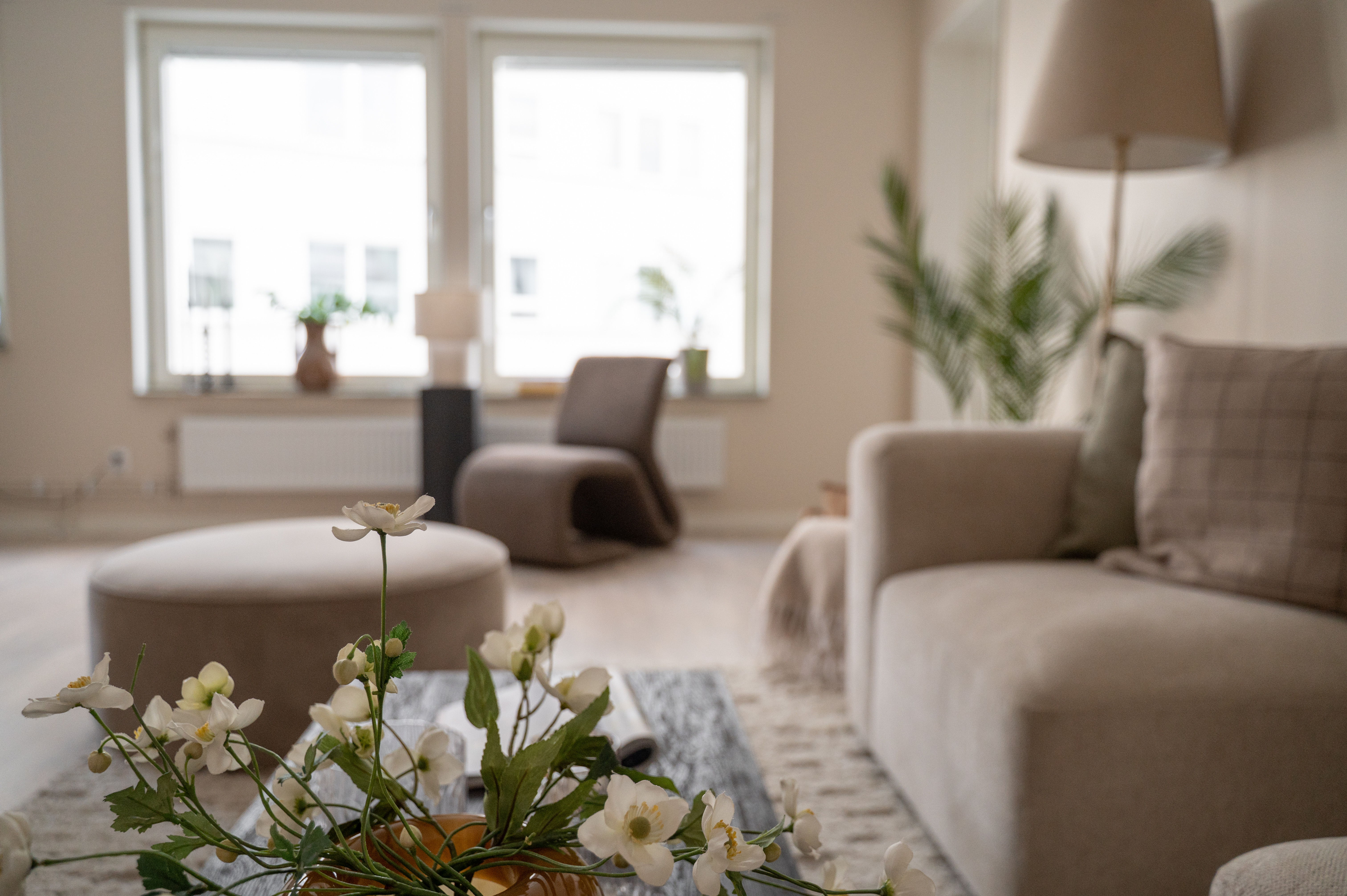 Visningslägenhet i nyproduktionen Bonden 7 i Trångsund