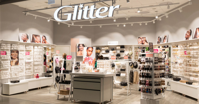 Glitter öppnar ny butik i Huddinge Centrum